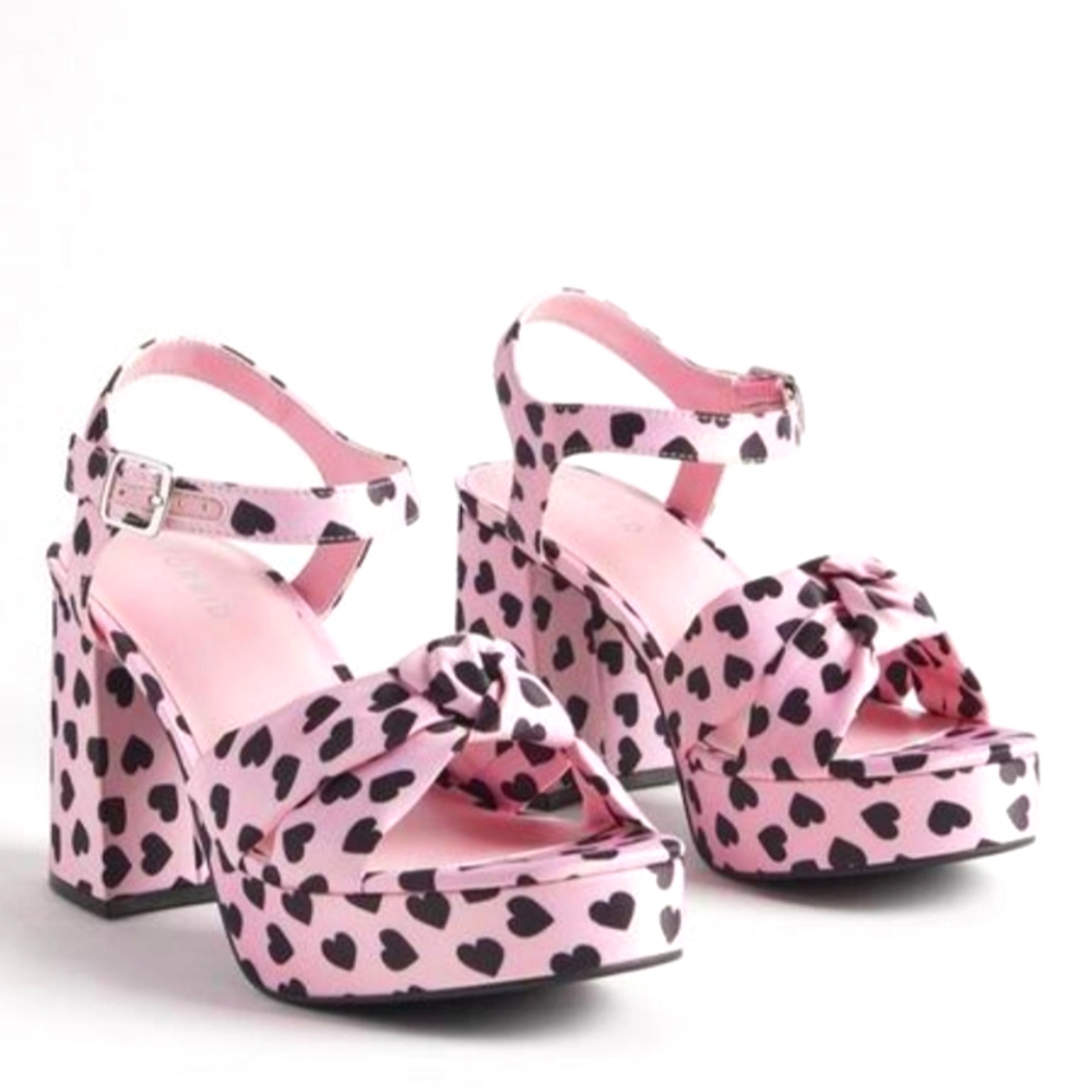 Soft Knot Platform Heel (WW)